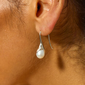 Pearl Drop Earrings, 4 of 6