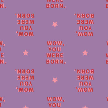 Wow, You Were Born Wrapping Paper Funny Birthday Gift, 4 of 6