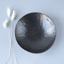 11th Anniversary Gift; Large Hammered Steel Bowl, thumbnail 10 of 12