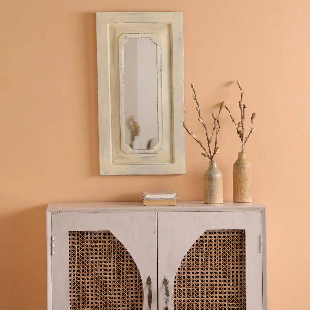 Wall Mirror With Reclaimed Wood Zia, 1 of 5