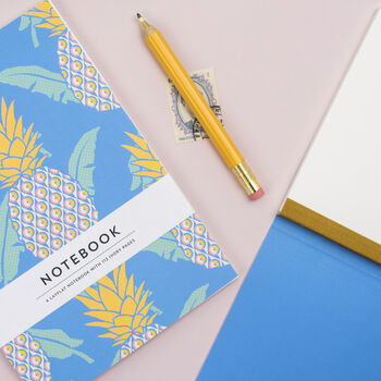 Pineapple Pattern Paperback Swiss Bound Notebook, 3 of 8