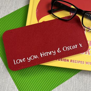 Blind As A Bat Personalised Glasses Case, 2 of 4