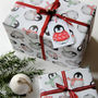 Baby Penguin Christmas Wrapping Paper, thumbnail 9 of 11