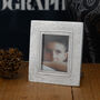 Raised Line Pewter Mini Picture Frame, thumbnail 1 of 7