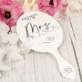 Bride To Be Bridal Prep Hand Held Mirror, thumbnail 3 of 6