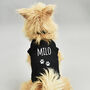 Personalised Name Pet Dog Vest Jumper, thumbnail 1 of 3
