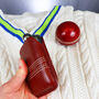 Personalised Luxury Cricket Hip Flask, thumbnail 5 of 10