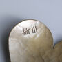 8th Anniversary Gift Bronze Heart Dish. Choice Of Design, thumbnail 3 of 7