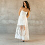 Bridal Lace Overskirt | Detachable Wedding Train, thumbnail 3 of 12