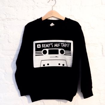 Child's Personalised Mix Tape Sweatshirt, 2 of 4