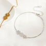 Custom Birth Month Flower Bracelet, thumbnail 1 of 6