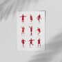 Liverpool Football Collection Poster, thumbnail 2 of 4