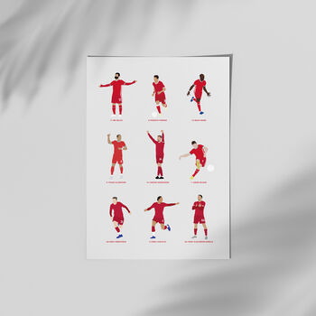 Liverpool Football Collection Poster, 2 of 4