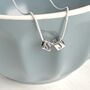 Personalised Silver Initial Letter Necklace, thumbnail 1 of 5
