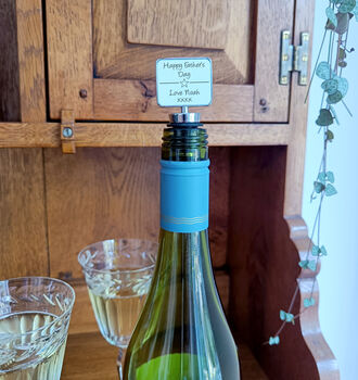 Personalised Father's Day Bottle Stopper, 5 of 5