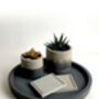 Xl Chunky Concrete Tray, thumbnail 3 of 6