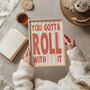 Roll With It Oasis Retro Music Giclée Art Print, thumbnail 3 of 6