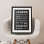 Personalised 'Favourite Destinations' Print, thumbnail 4 of 6