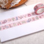 Pink Western Cowgirl Washi Tape Eco Friendly Paper Masking Tape, thumbnail 2 of 2