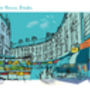 Brixton London Greetings Card, thumbnail 2 of 2