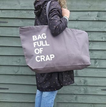 Oversized Tote Bag. Extra Large Shopper Bag, 2 of 4