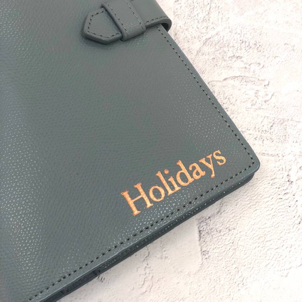 Personalised Family Travel Wallet By BeGolden