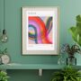 Dolly Parton Abstract Song Painting Art Print, thumbnail 2 of 4
