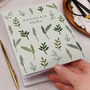 Personalised Notebook With Botanical Leaves, thumbnail 2 of 4