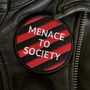 'Menace To Society' Iron On Patch, thumbnail 2 of 5