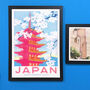 Authentic Vintage Travel Advert For Japan, thumbnail 3 of 8