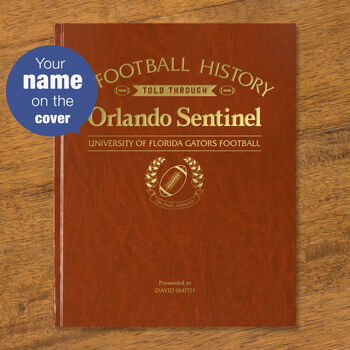 Florida Gators College Football Personalised Gift Newspaper History Book, 2 of 12