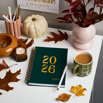 Personalised Bold 2026 Diary, 7 of 9