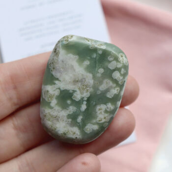 Peace Jade Smoothstone – Calm And Harmony Crystal Gift, 2 of 10