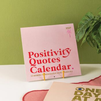 2027 Wall Calendar | Positivity, 2 of 6