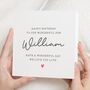 Personalised Happy Birthday Card For Son, thumbnail 1 of 7