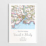 Where We Got Engaged Ordnance Survey Landranger Personalised Map Print Engagement Gift, thumbnail 10 of 12