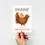 Mother’s Day Card Personalised With Mother Hen, thumbnail 2 of 4