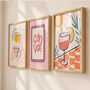 Set Of Six Cosmopolitan Themed Print Bundle, thumbnail 2 of 5