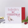 Personalised Robin 'First Christmas' Card, thumbnail 2 of 3