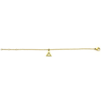 Harry Potter Deathly Hallows Stainless Steel Gold Chain Bracelet, 2 of 3