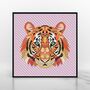 Mandala Tiger Diamond Painting Kit, thumbnail 2 of 6