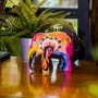 'Psycho' Hand Painted Limited Edition 15cm Elephant, thumbnail 1 of 12