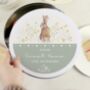 Personalised Spring Bunny Cake Tin, thumbnail 3 of 3