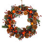 Personalised Winter Forest Fruits Christmas Wreath, thumbnail 2 of 5
