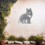 Majestic Fox Metal Wall Art For Garden And Home Decor Gift, thumbnail 7 of 10