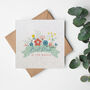 Pastel Best Mum Plantable Seed Paper Card, thumbnail 1 of 2