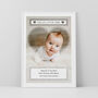 Hello Little One Photo Print Personalised New Baby Gift, thumbnail 4 of 5