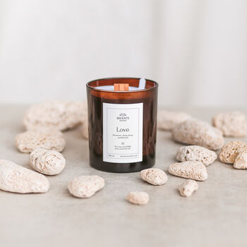 Botanical Candle Birthday Gift Scented With Pure Essential Oils Relaxing Gift For Her Eco Friendly Vegan Candle, 3 of 9