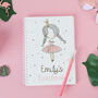 Personalised Princess Children's Hardback Notebook, thumbnail 1 of 1