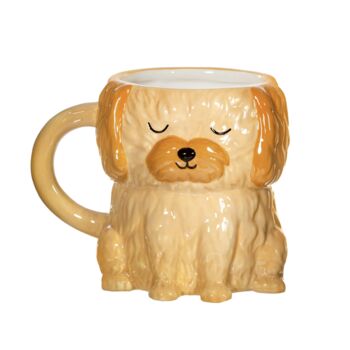 Cockapoo Shaped Ceramic Mug, 2 of 3